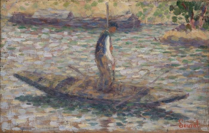 Georges Seurat Le Pecheur china oil painting image
